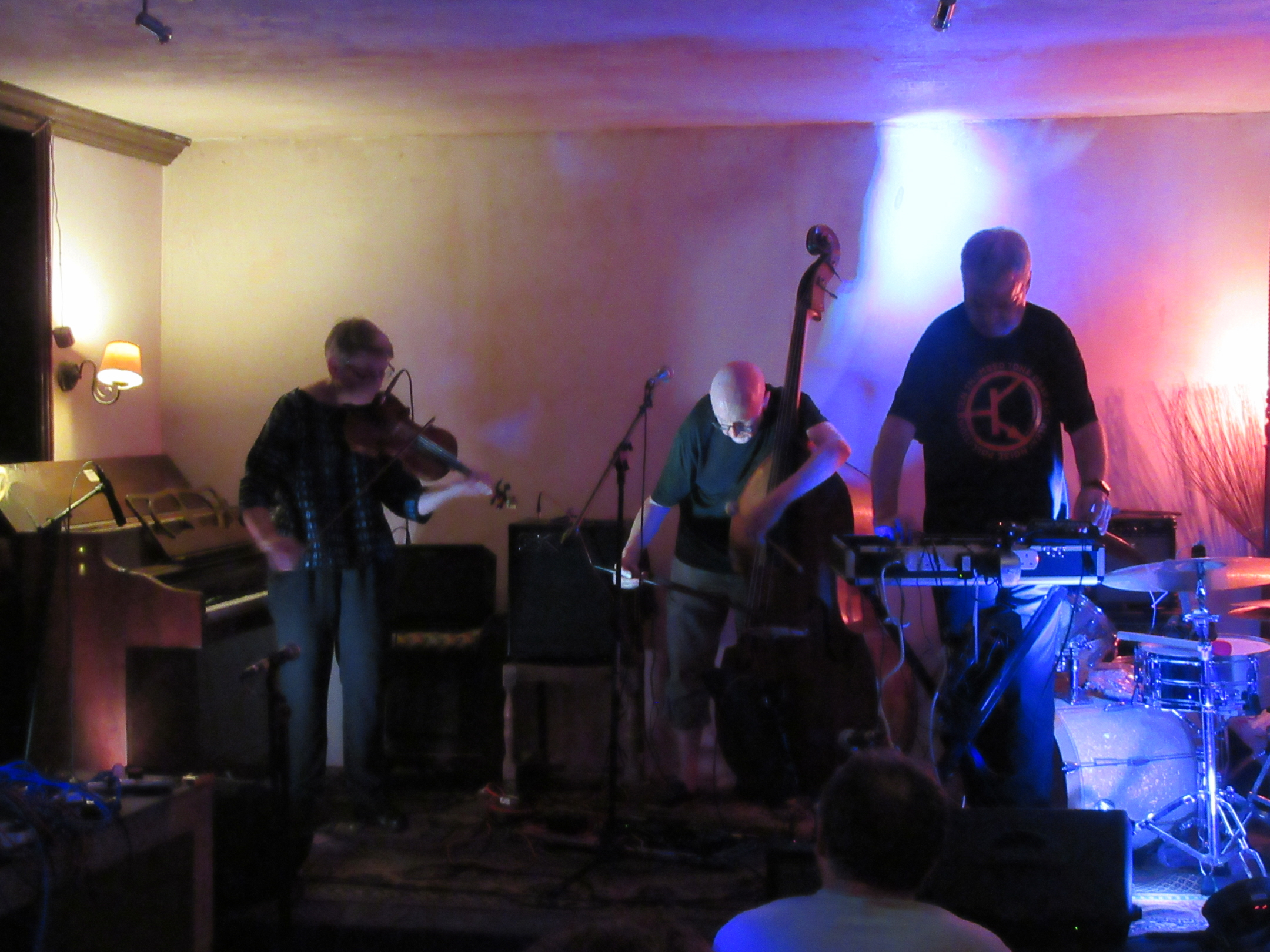Annie Kerr, Kev Moore and Gus Garside